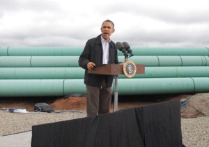 Last spring, President Obama made a special trip on Air Force One to the “Pipeline Crossroads of the World” to call for fast-track approval of the southern (OK-TX) leg of TransCanada’s Keystone XL tar sands pipeline.