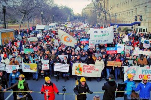 Feb. 17th Forward on Climate March on the White House in Washington D.C. Photo Credit: Jenna Pope