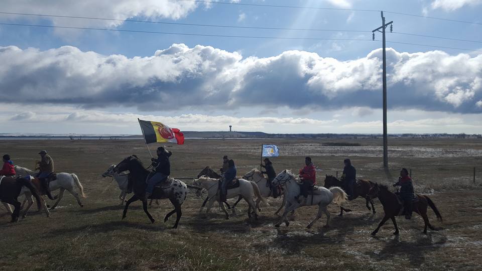 Riders set out for Cannonball. Photo by Waniya Locke
