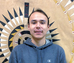 Joseph White Eyes from Eagle Butte South Dakota and Co-Founder of the One Mind Youth Movement