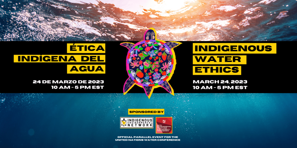 Indigenous peoples are the most impacted by decisions made about our waterways. Indigenous original instructions embedded in our languages and ancient stories, ceremonies and rituals maintain, sustain and protect biodiversity.