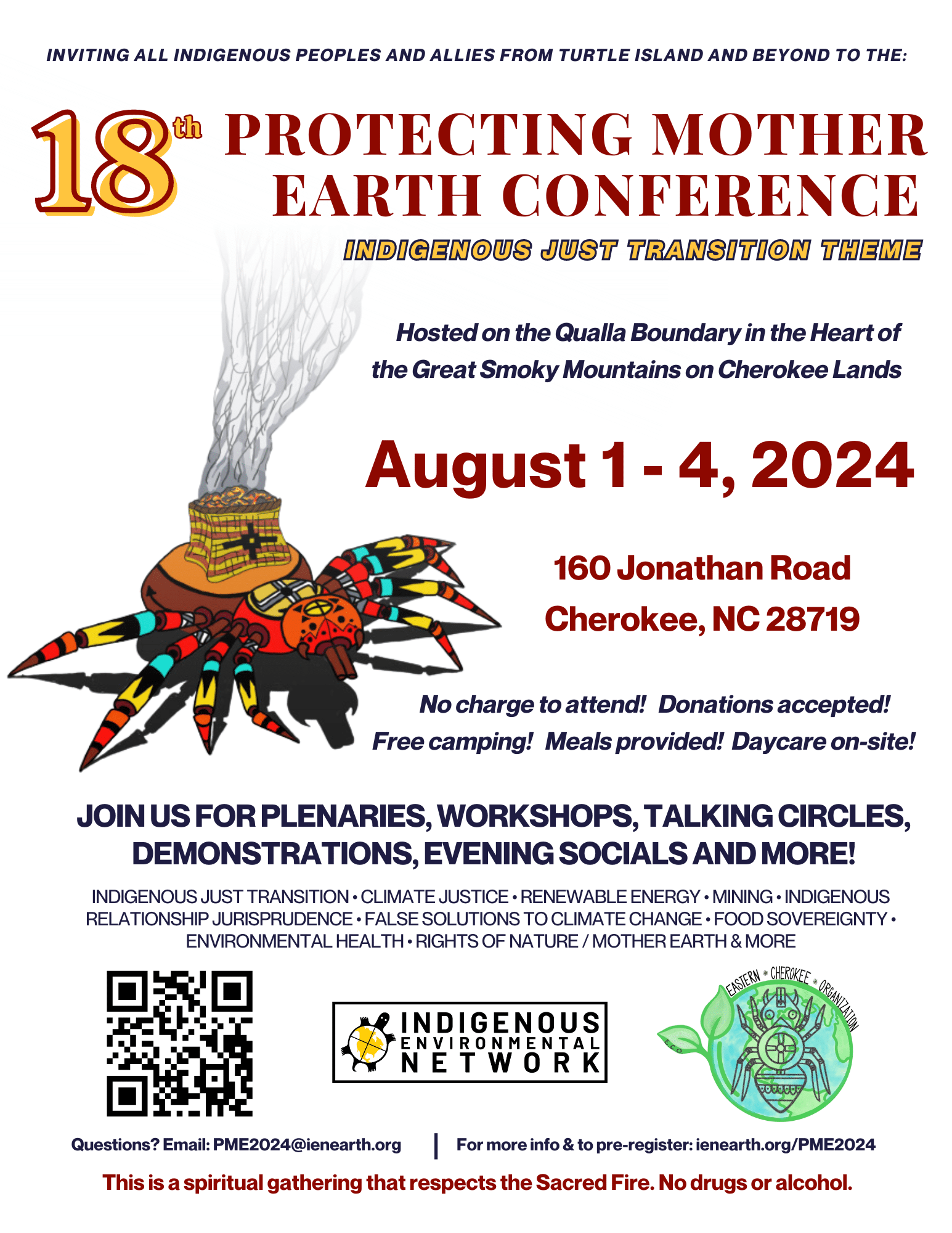 Protecting Mother Earth 2024 August 1-4 2024