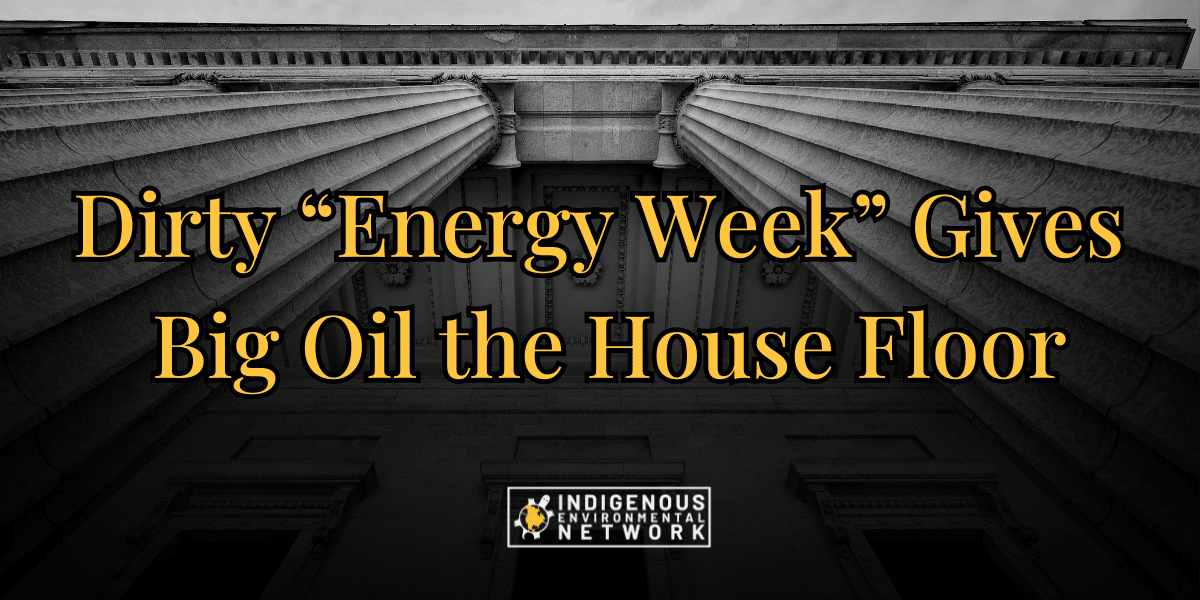 The package of Republican-led energy bills (below) contains robust industry giveaways that would undermine recent climate gains in the Clean Water Act, override important rule-making in the Bureau of Land Management (BLM), and unnecessarily restrict the President’s authority to prohibit dangerous fossil fuel production.