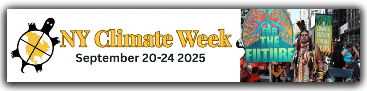 NY Climate Week - September 20-24 2025