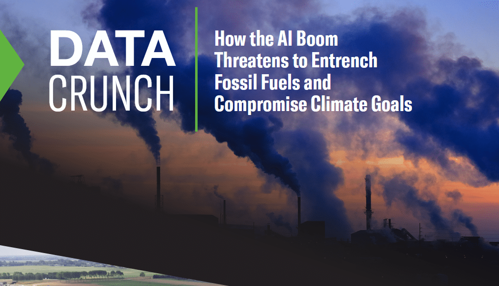 Data Crunch - AI Data Center Emissions Threaten U.S. Climate Goals